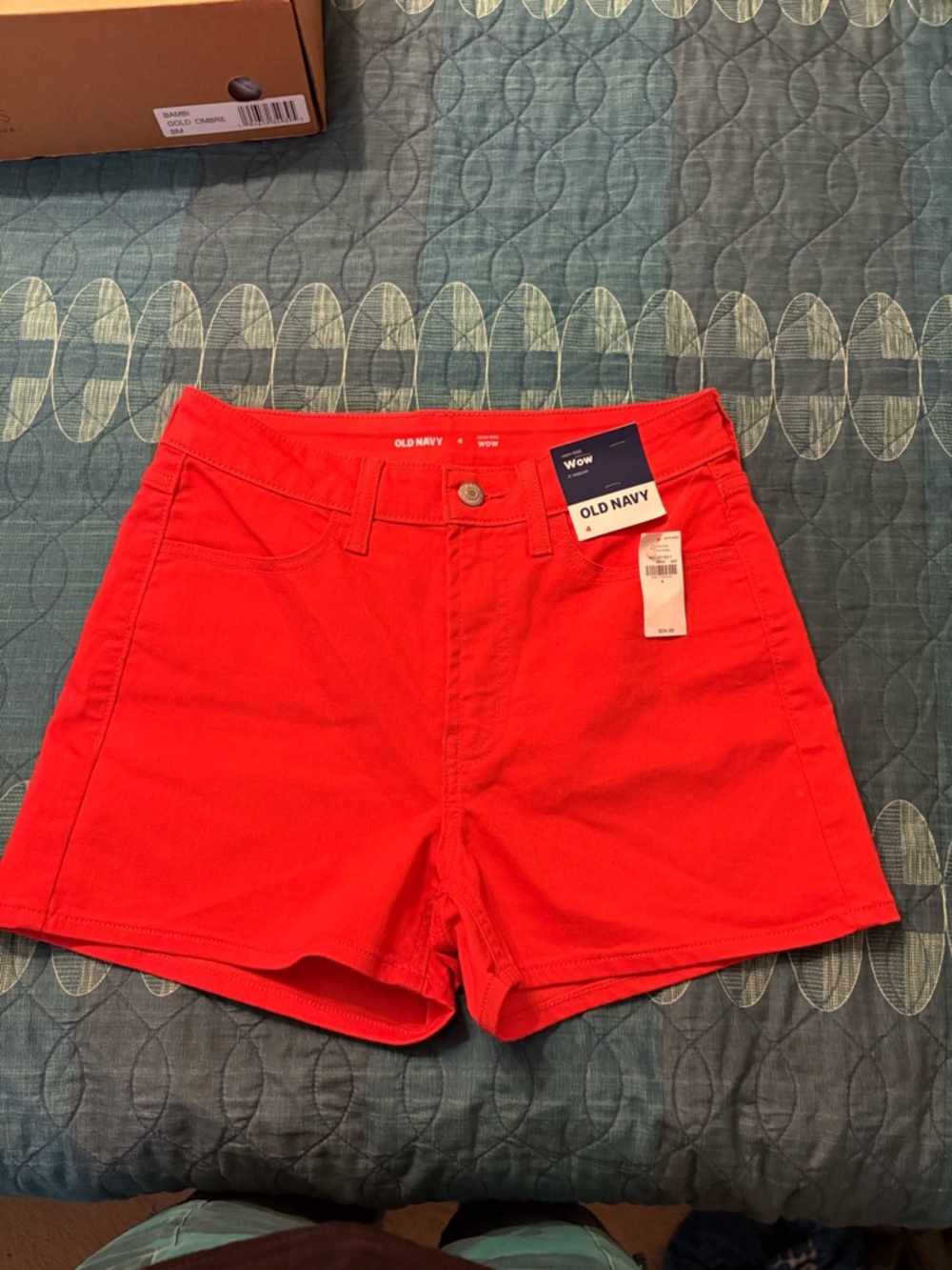 Old Navy Bright Red Women's Denim Shorts